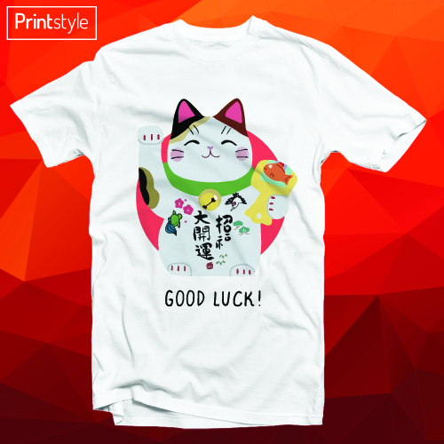 Áo phông Lucky Cat 13